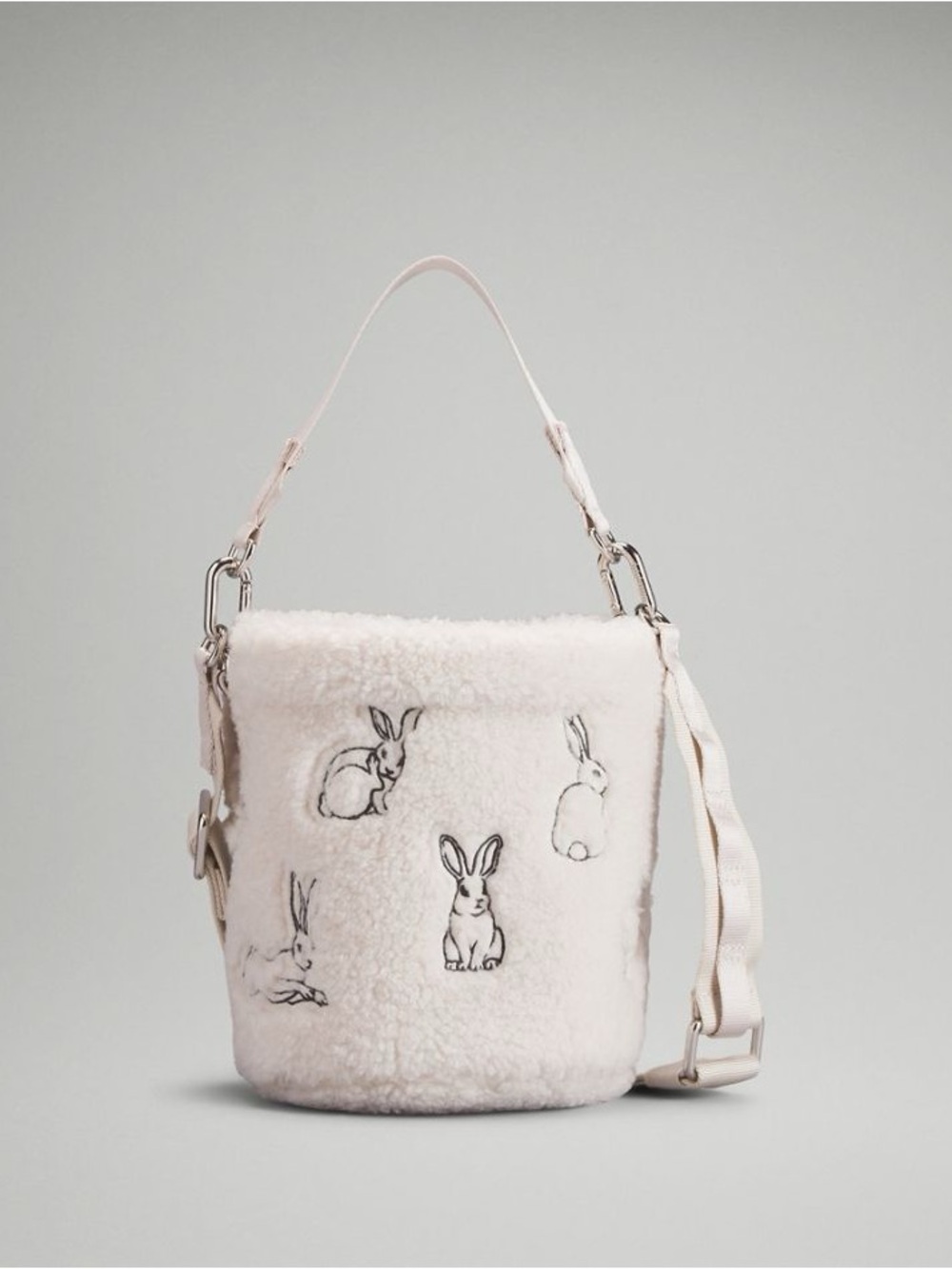 Lululemon Lunar Year Crossbody Fleece Bucket Bag 2.5L RARE